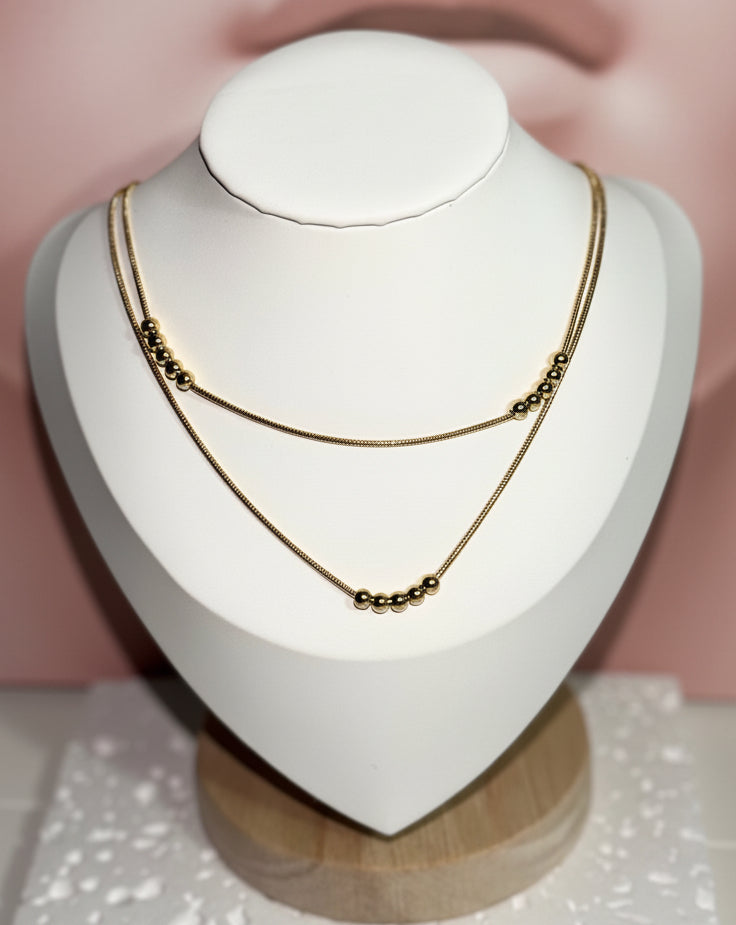 Double Chain Necklace