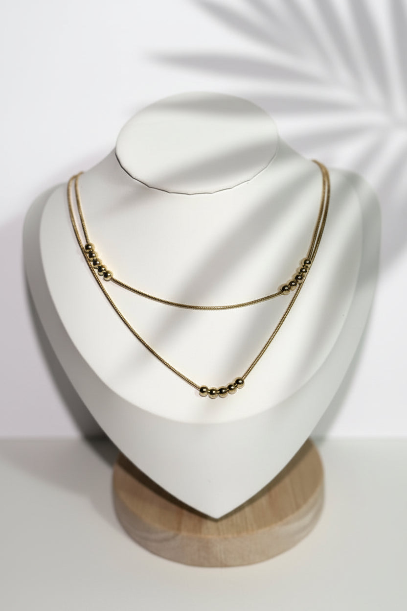 Double Chain Necklace