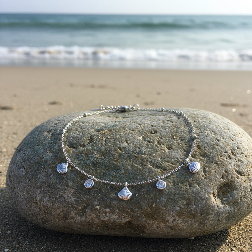Ariel Silver Anklet