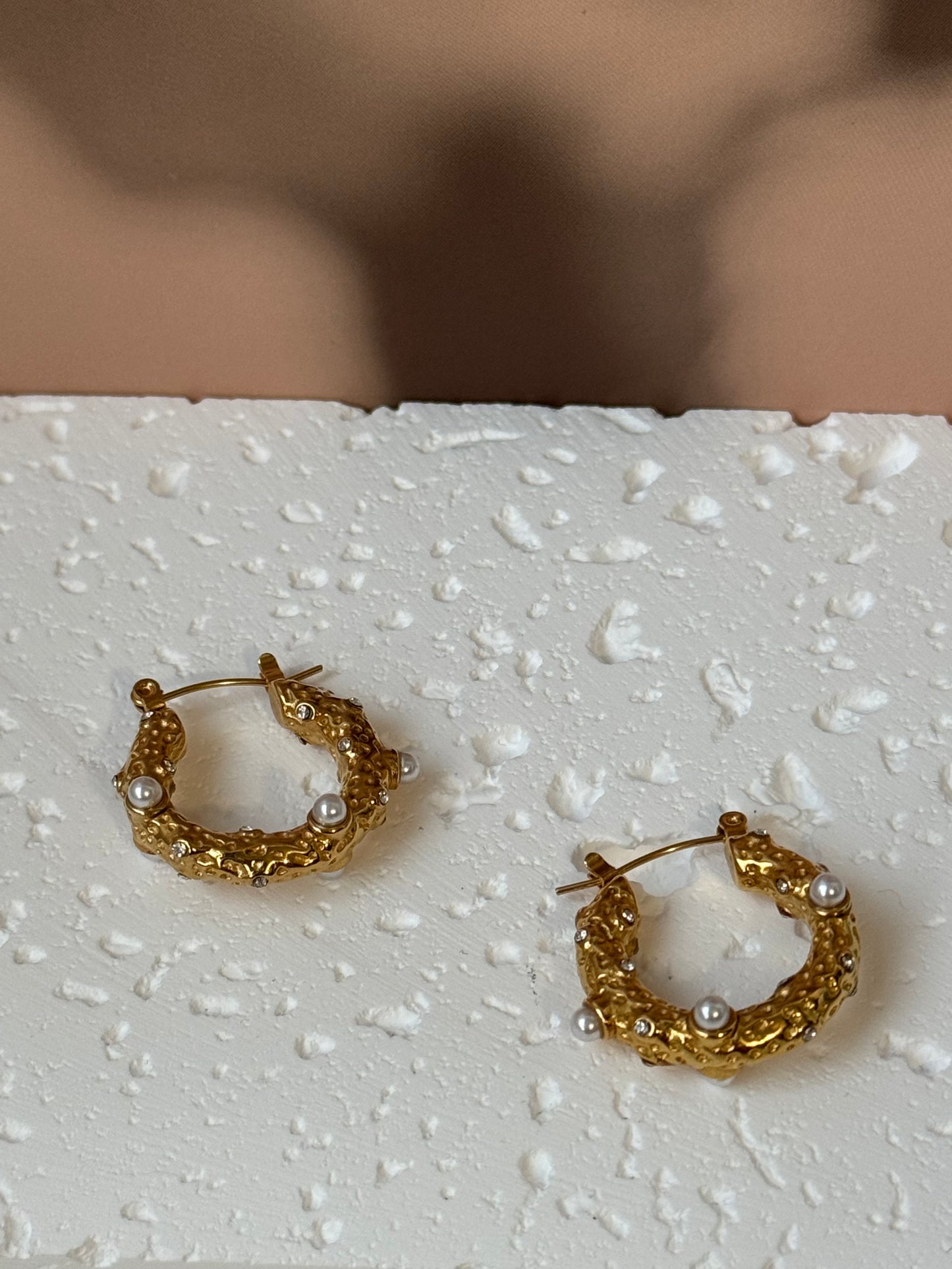 Coral Earrings