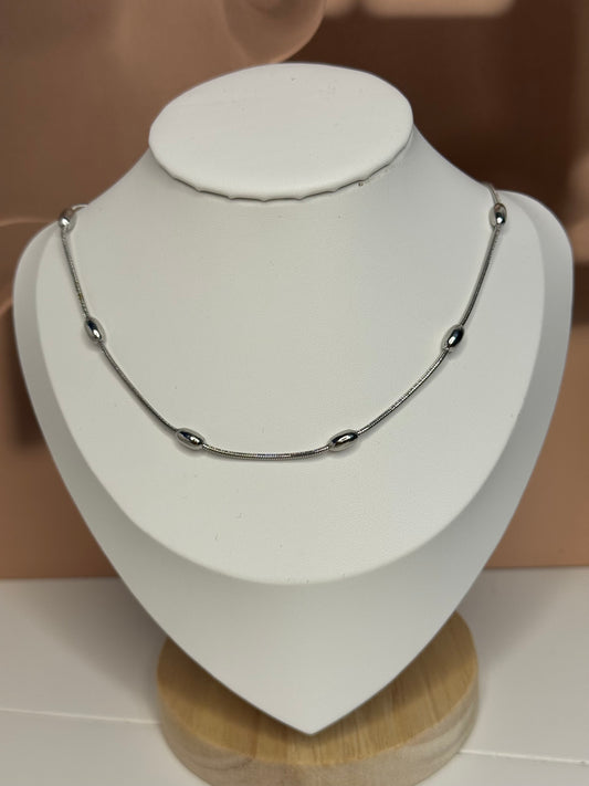 Thalé Silver Necklace