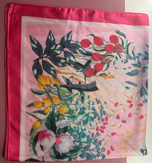 Summer Pink Scarf