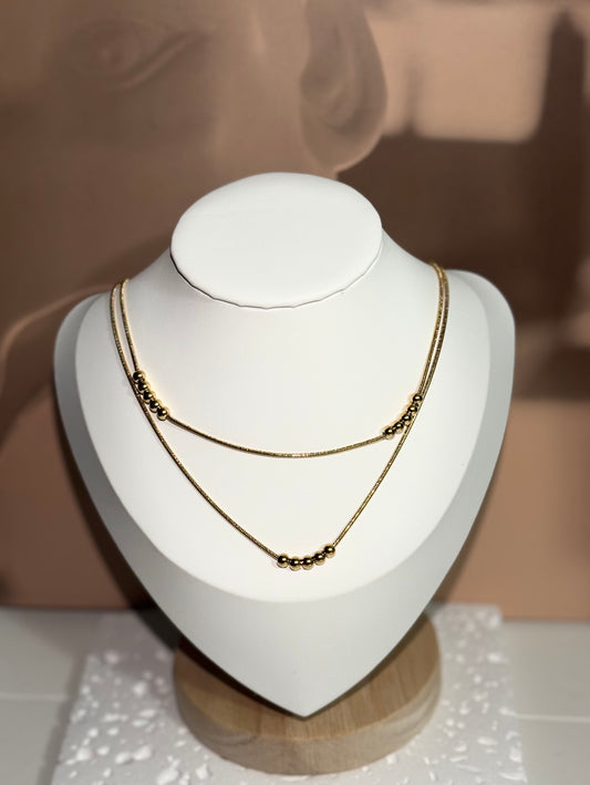 Double Chain Necklace