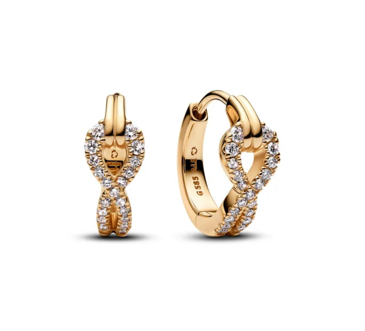 Amor Infinito Silver Plated Set