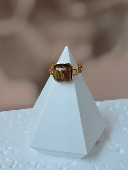 Tiger Eye Ring