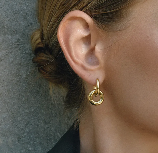 Eclíptica Gold Earrings