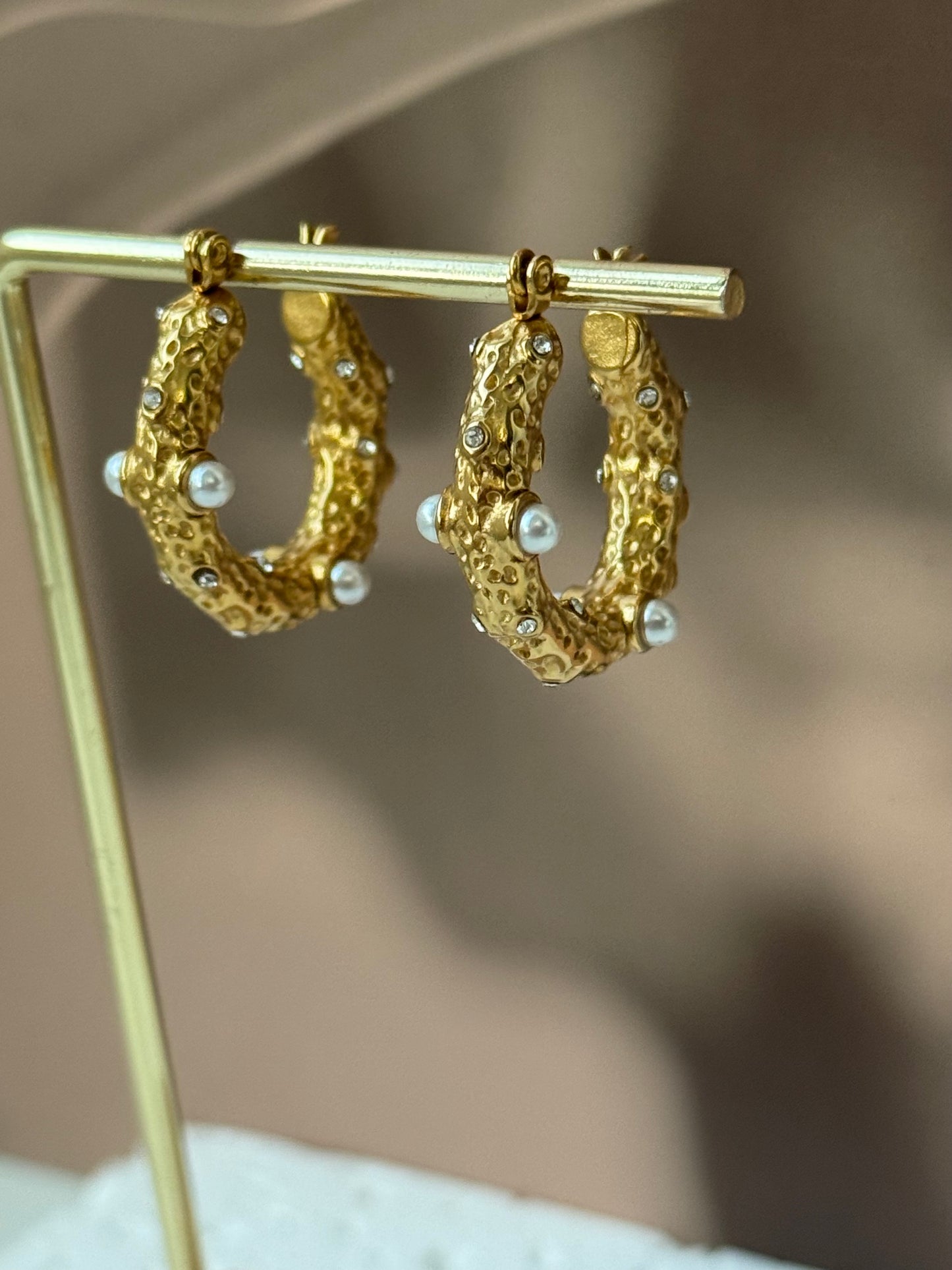 Coral Earrings