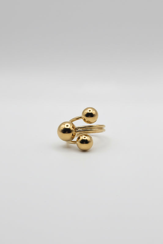 Orbe Gold Ring