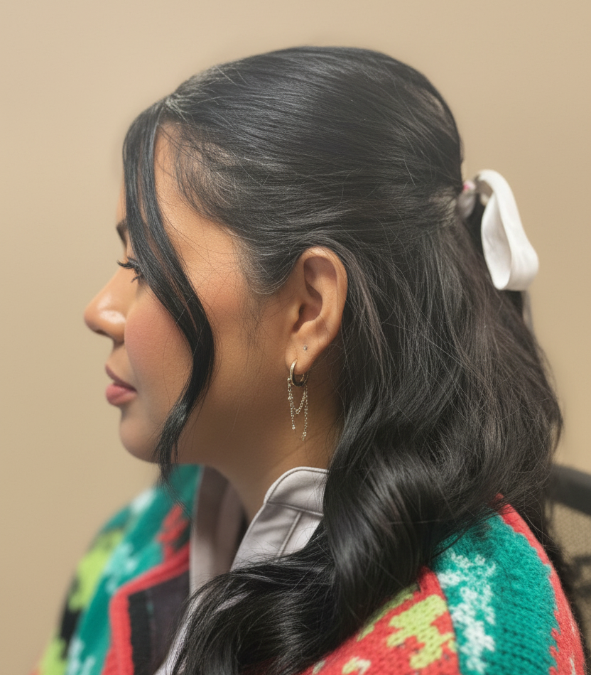 HD Earring Focus Photo