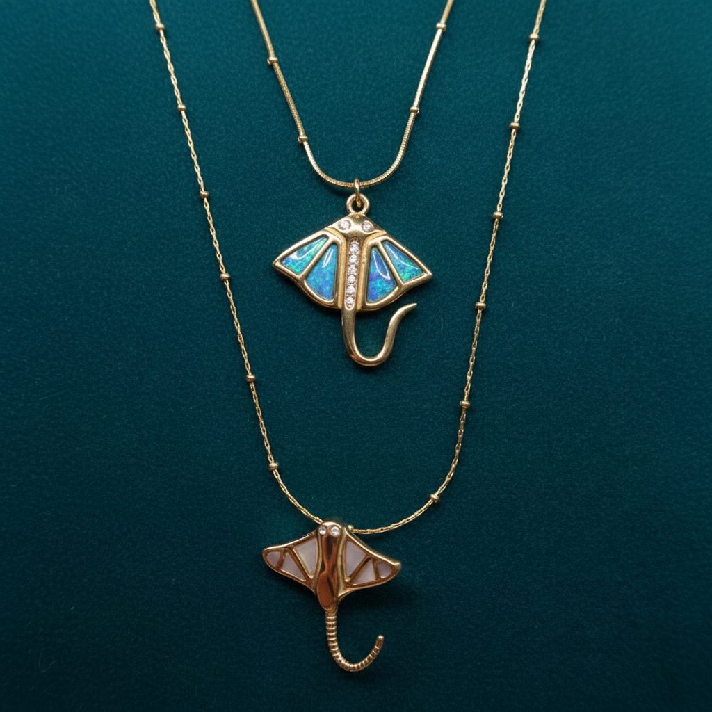Lux HD Mantas Necklace